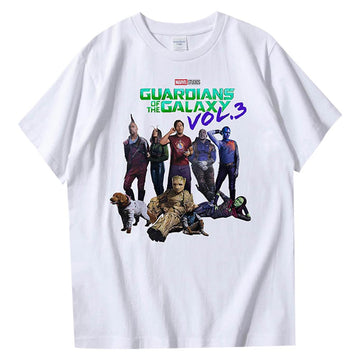 Película Guardians Of The Galaxy Vol. 3 Cosplay Camiseta Manga Corta Halloween Carnaval Fiesta